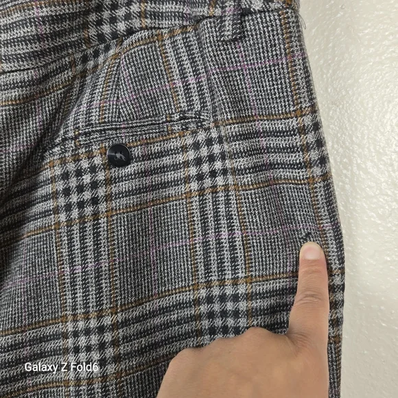Harold’s Women’s‎ Wool Plaid Pants Size 12 NWT Contemporary Fit Alex Flawed - Picture 7 of 10